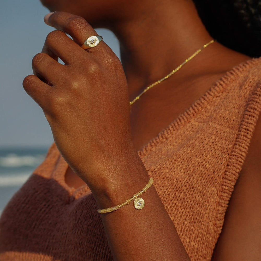 Protective Eye Citrine Bracelet 4