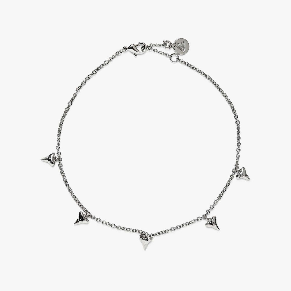 Shark Tooth Chain Anklet 1