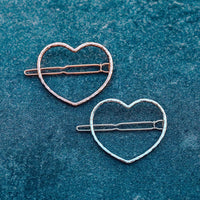 Heart Hair Barrette Gallery Thumbnail