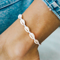 Knotted Cowries Anklet Gallery Thumbnail