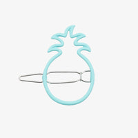 Enamel Pineapple Hair Barrette