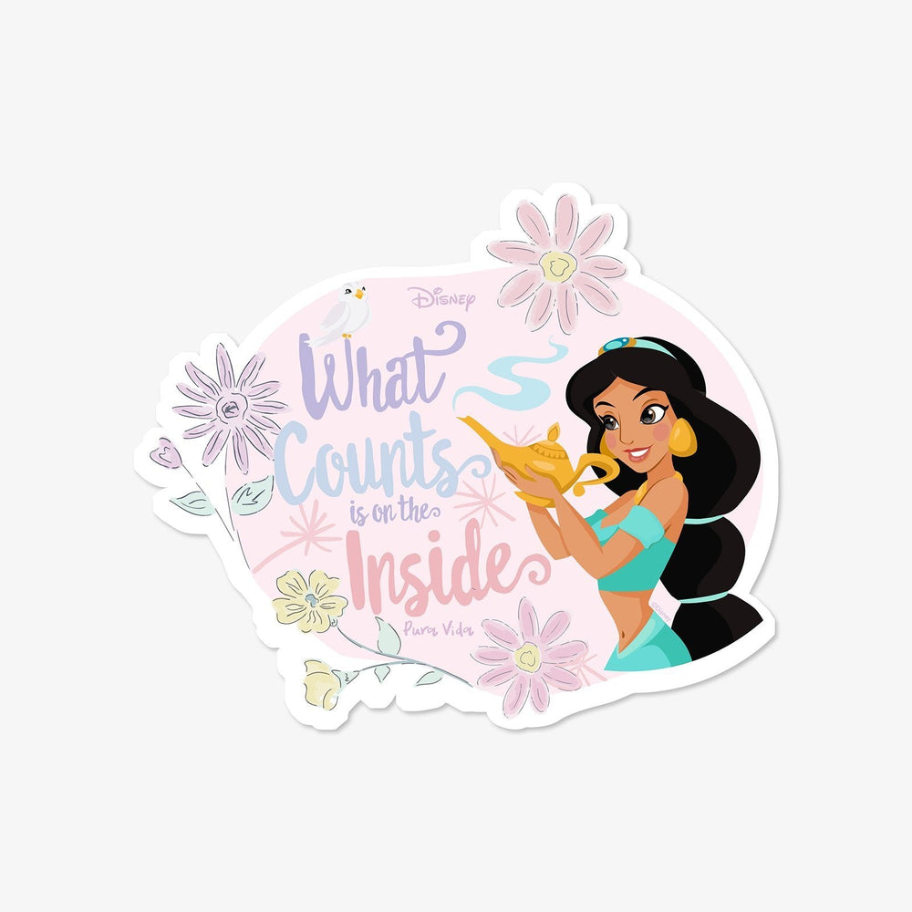 Disney Jasmine What Counts Sticker 1