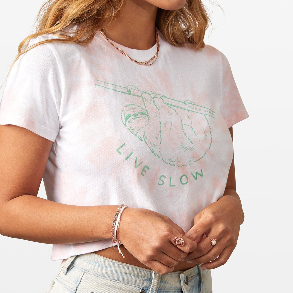 Live Slow Crop Tee 2