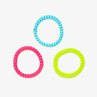 Neon Coil Scrunchies (Set of 3) Gallery Thumbnail