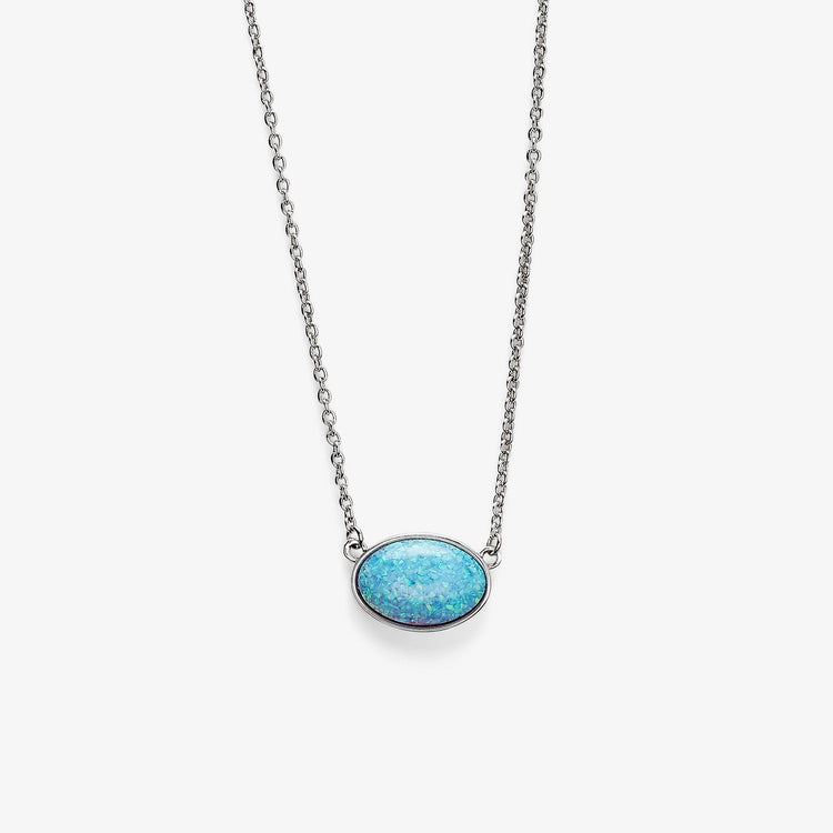 Opal Pendant Necklace