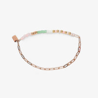 Seabright Stretch Bead & Chain Bracelet