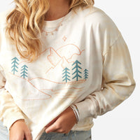 Simple Adventure Long Sleeve Boxy Tee Gallery Thumbnail